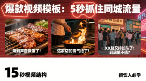 白泽老师·餐饮实体店短视频爆店-网赚知识点