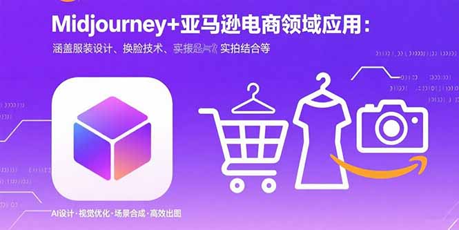 Midjourney+电商领域商业应用：涵盖服装设计、换脸技术、实拍结合等-网赚知识点