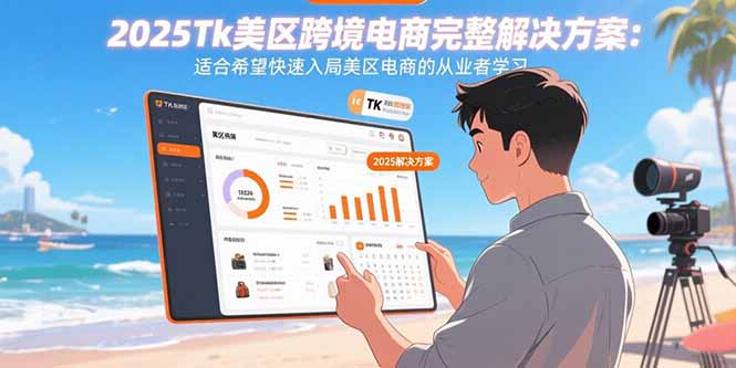 2025Tk美区跨境电商完整解决方案：适合希望快速入局美区电商的从业者学习-网赚知识点